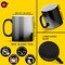 6 Pcs 15OZ El Grande Sublimation Ceramic Color Changing Mug - With Gift Boxes